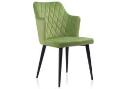 Стул на металлокаркасе Velen dark green (49x63x83)